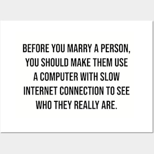 Before you marry a person.. Posters and Art